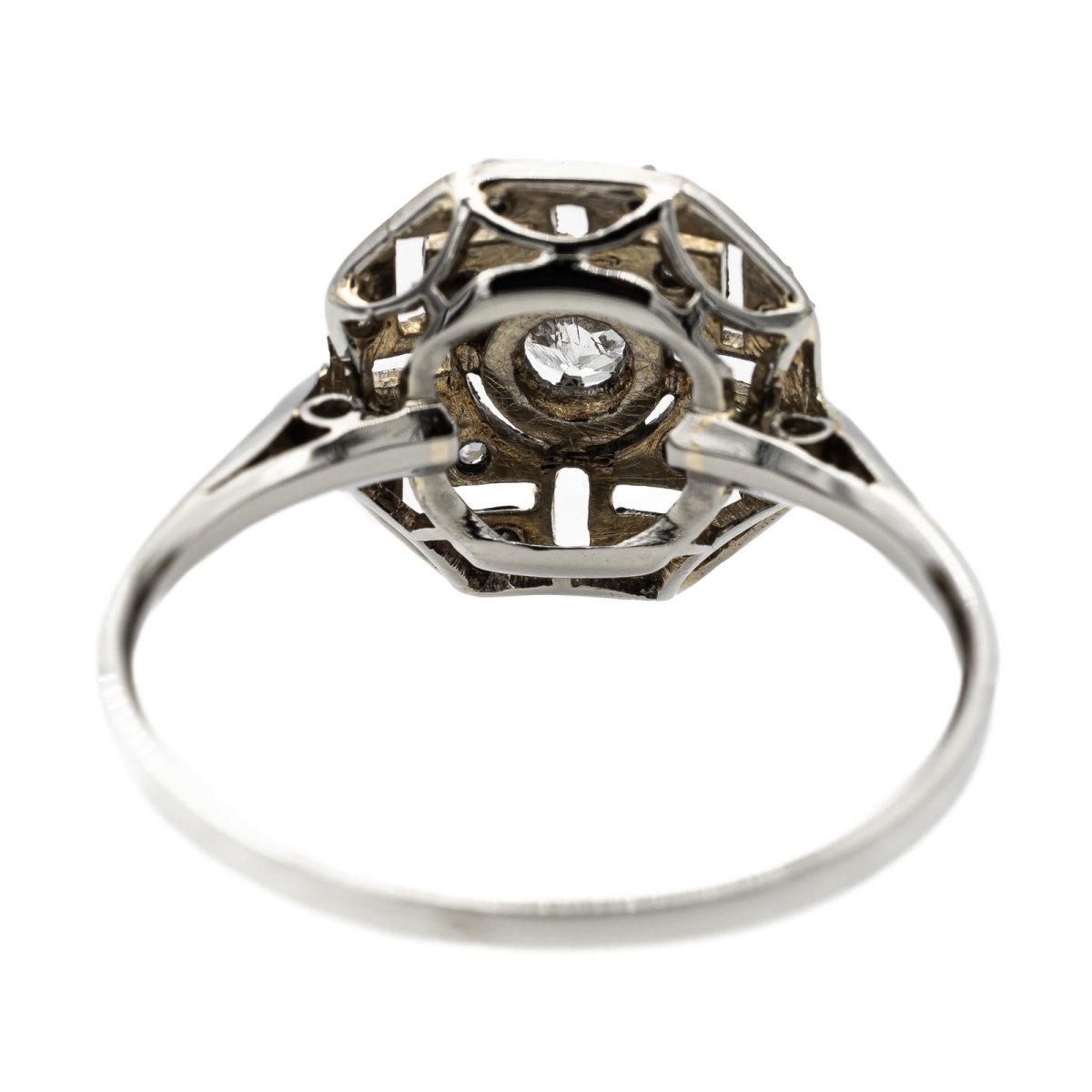 Bague Or blanc Diamant - Castafiore