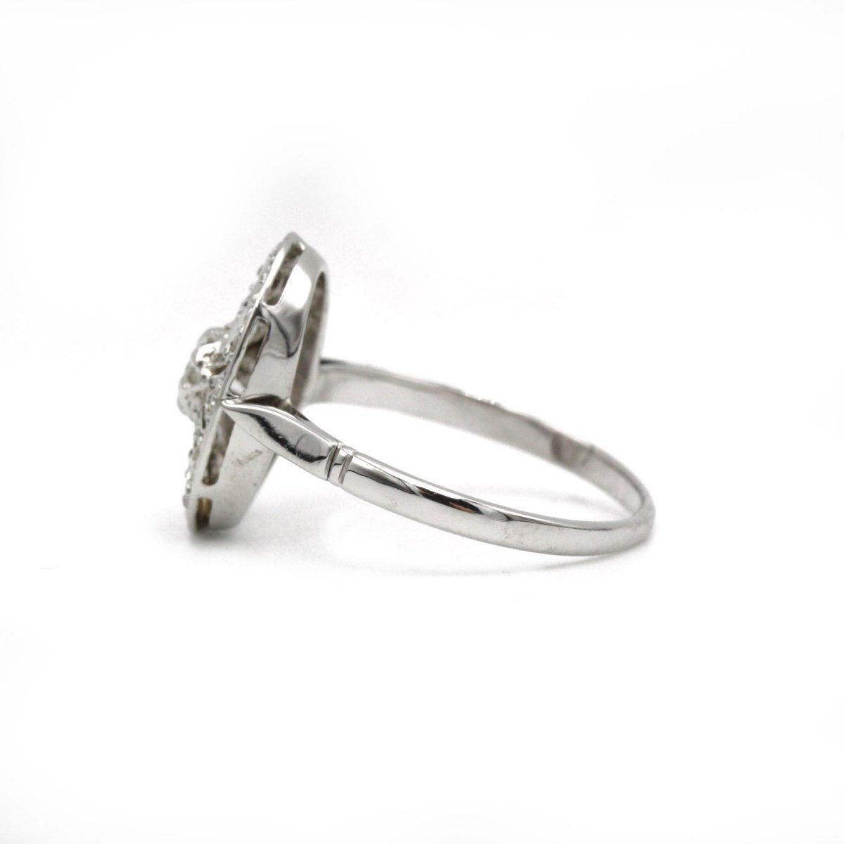 Bague - Or blanc & Diamants - Castafiore