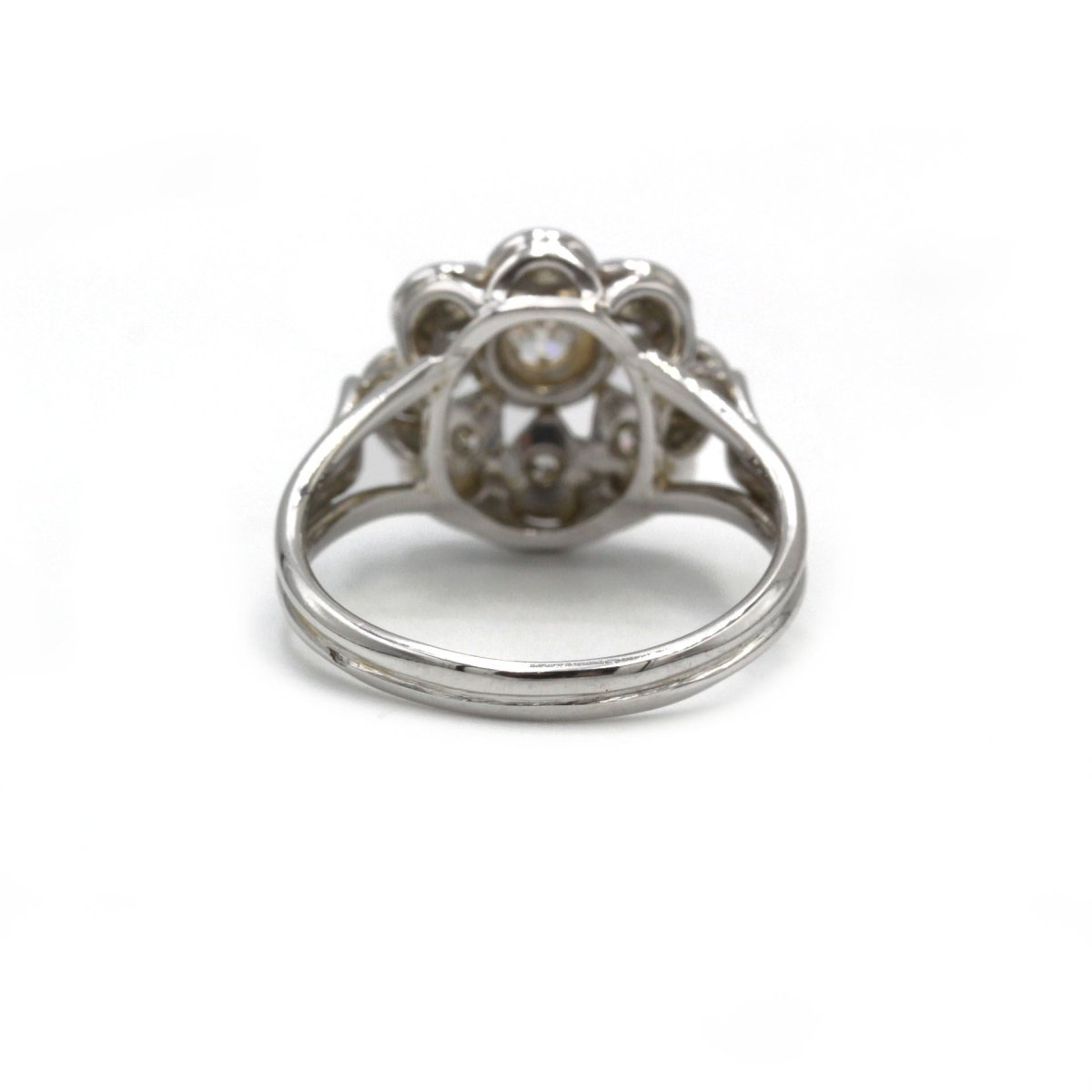 Bague - Or blanc & Diamants - Castafiore