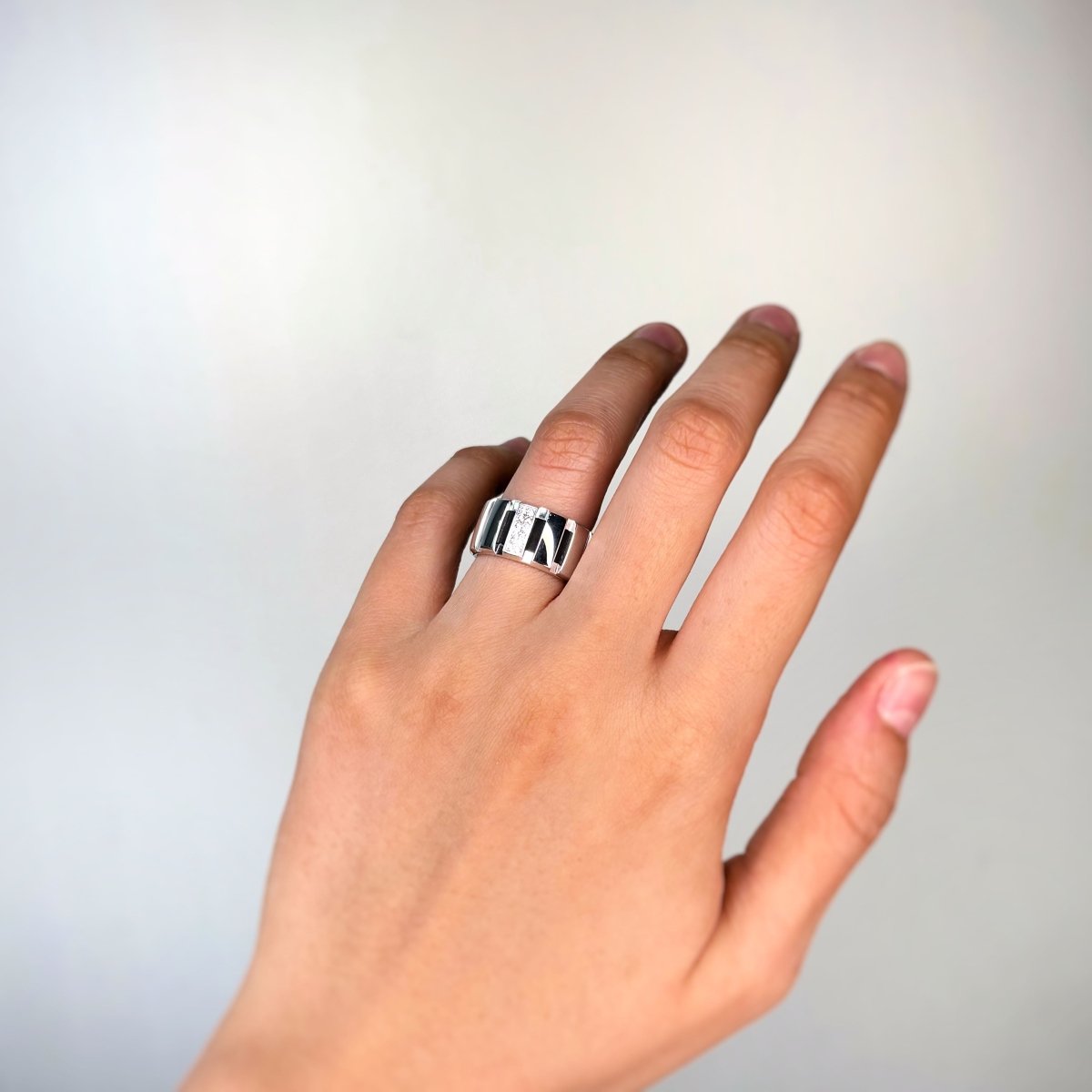 Bague Or blanc & Diamants Class One - CHAUMET - Castafiore