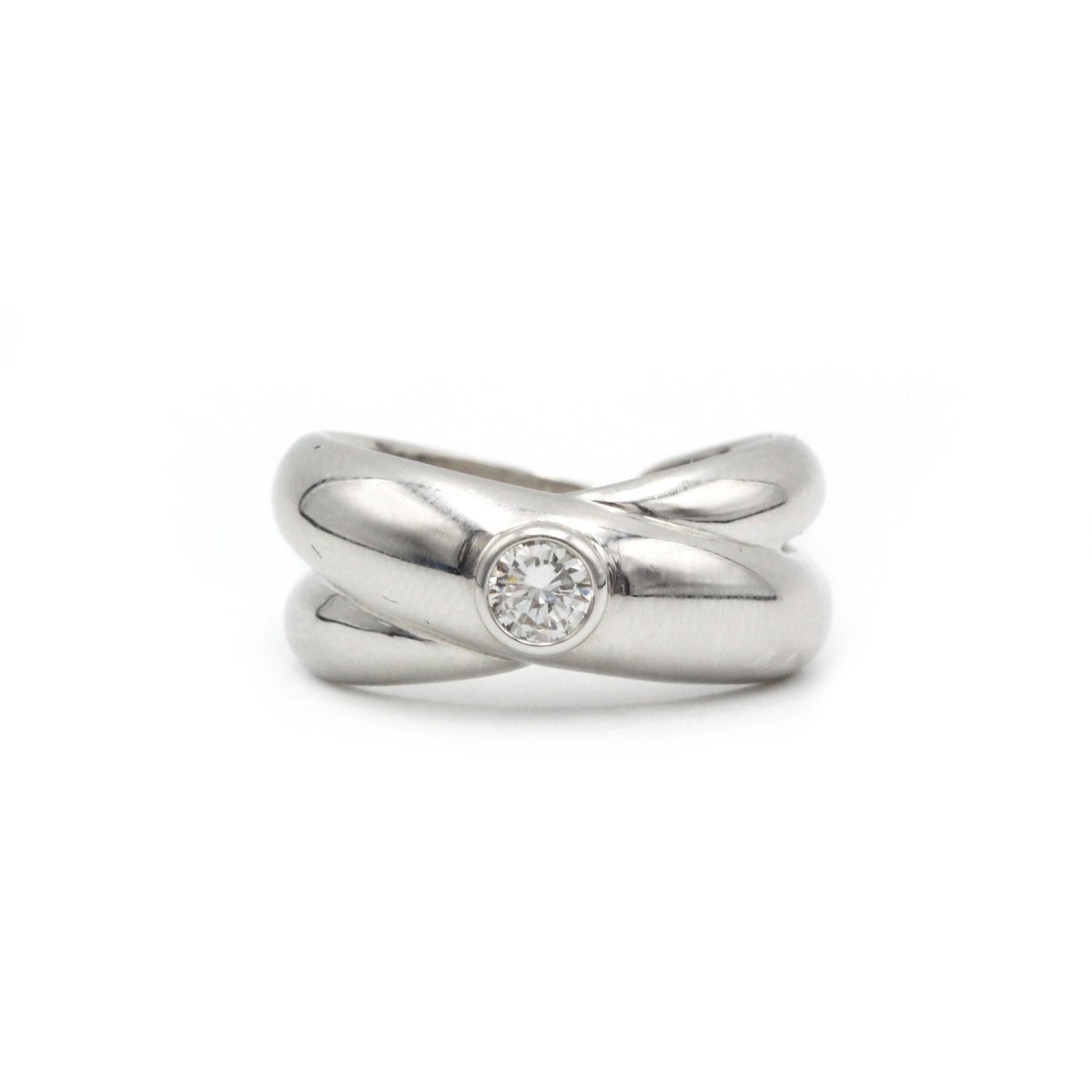 Bague - Or blanc et diamant - Castafiore