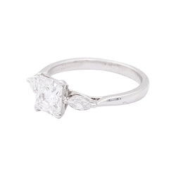 Bague or blanc et diamants - Castafiore