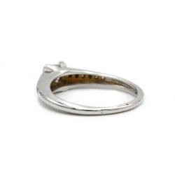 Bague - Or blanc et diamants - Castafiore