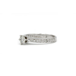 Bague - Or blanc et diamants - Castafiore
