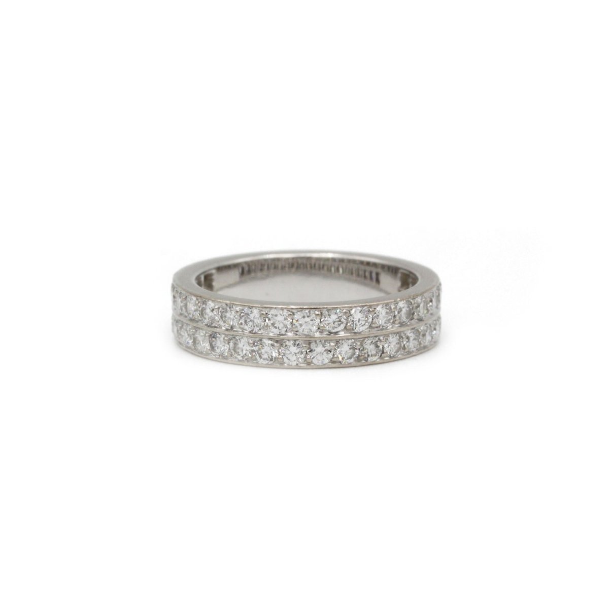 Bague - Or blanc et diamants - Castafiore