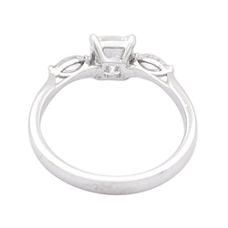 Bague or blanc et diamants - Castafiore