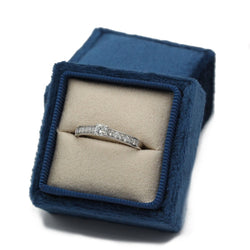 Bague - Or blanc et diamants - Castafiore