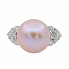 Bague Or blanc Perle - Castafiore