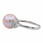 Bague Or blanc Perle - Castafiore