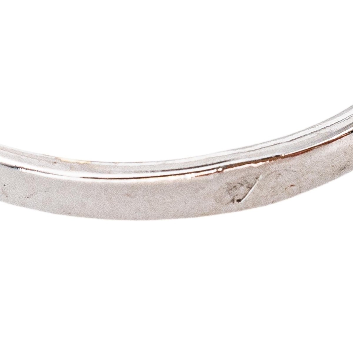 Bague Or blanc Saphir - Castafiore