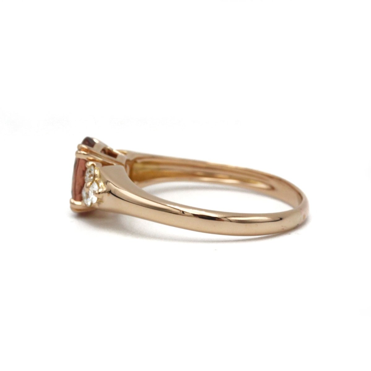 Bague - Or, Diamant & Tourmaline Rose - Castafiore