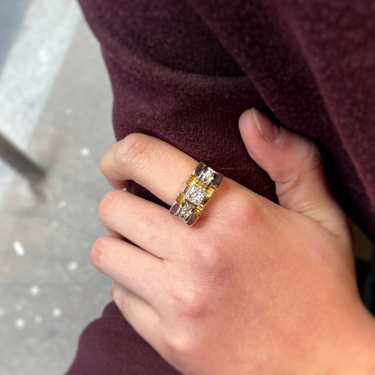 Bague - Or & Diamants - Castafiore