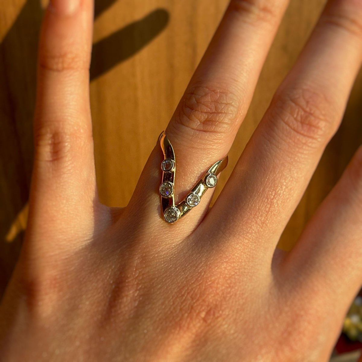 Bague - Or & Diamants - Castafiore