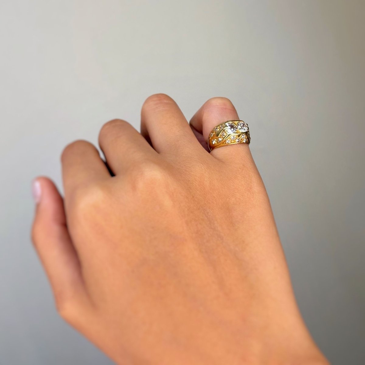 Bague - Or & Diamants - Castafiore