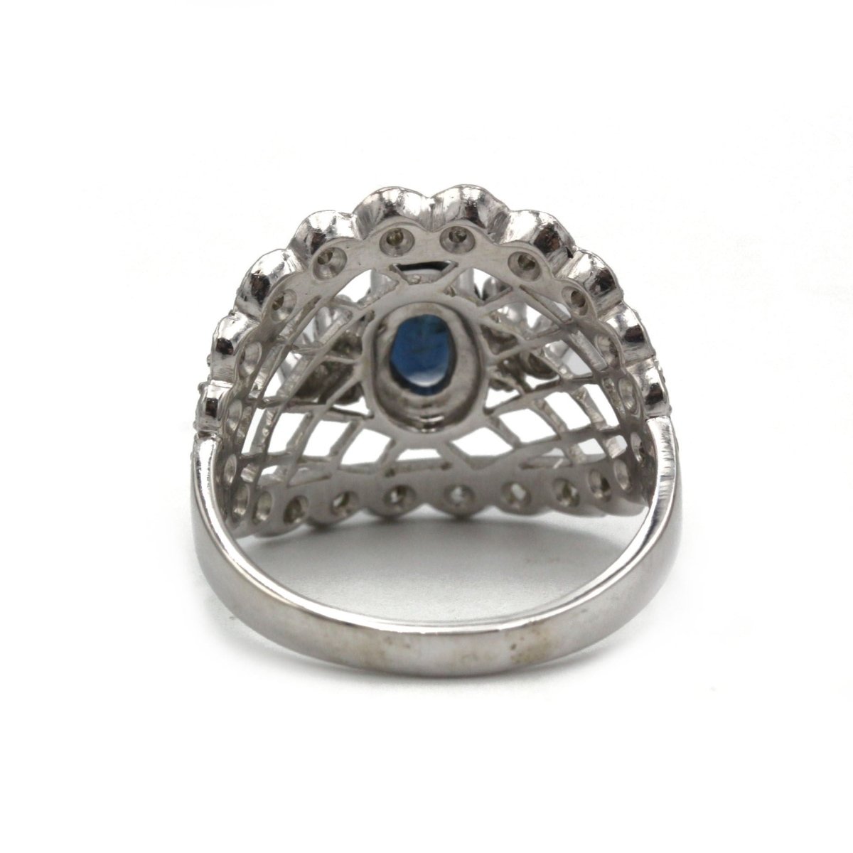 Bague - Or, diamants et saphir - Castafiore