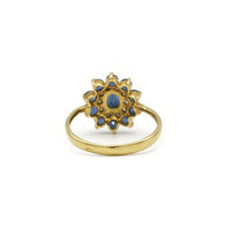 Bague - Or, Diamants et Saphirs - Castafiore