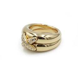 Bague Or & Diamants Liens - CHAUMET - Castafiore