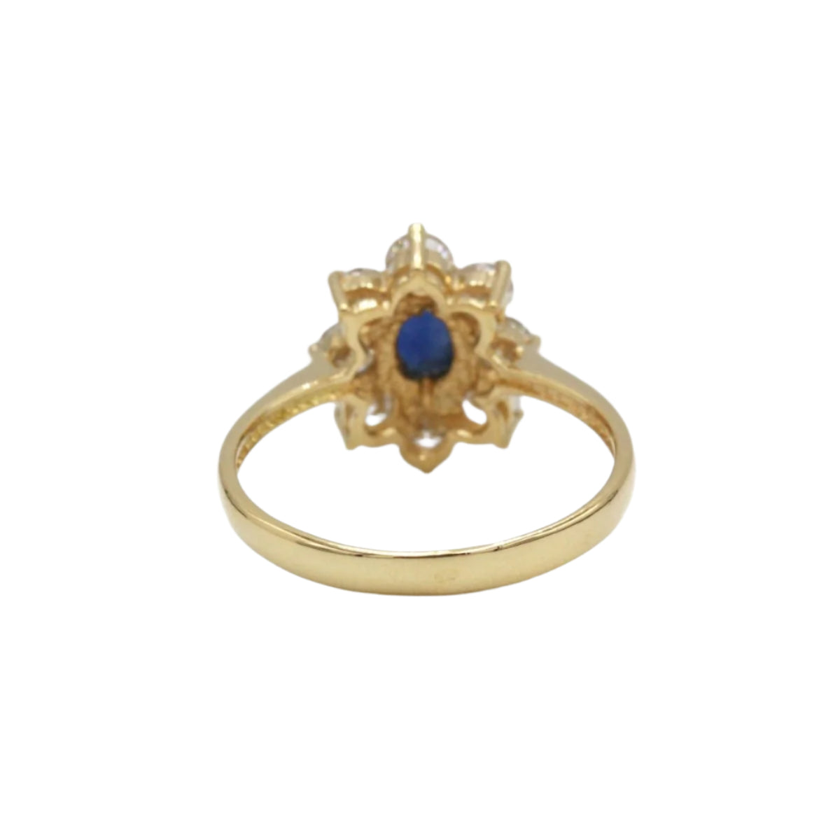 Bague - Or, Diamants & Saphir - Castafiore