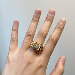 Bague - Or Et Diamant - Castafiore