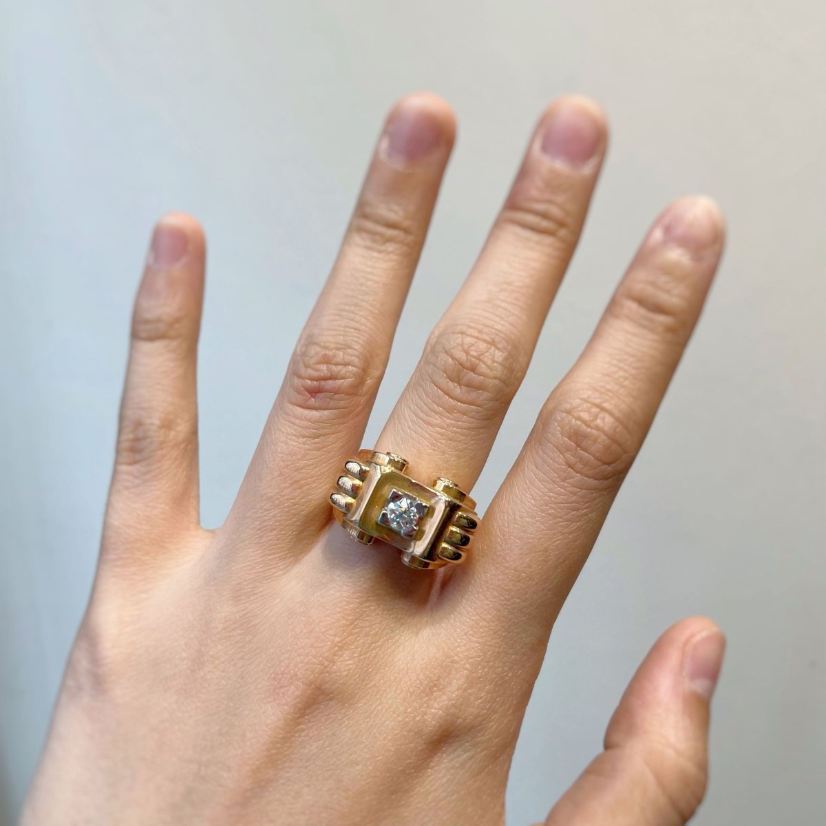 Bague - Or Et Diamant - Castafiore