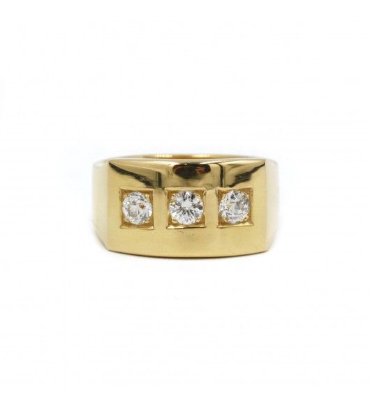 Bague - Or Et Diamants - Castafiore