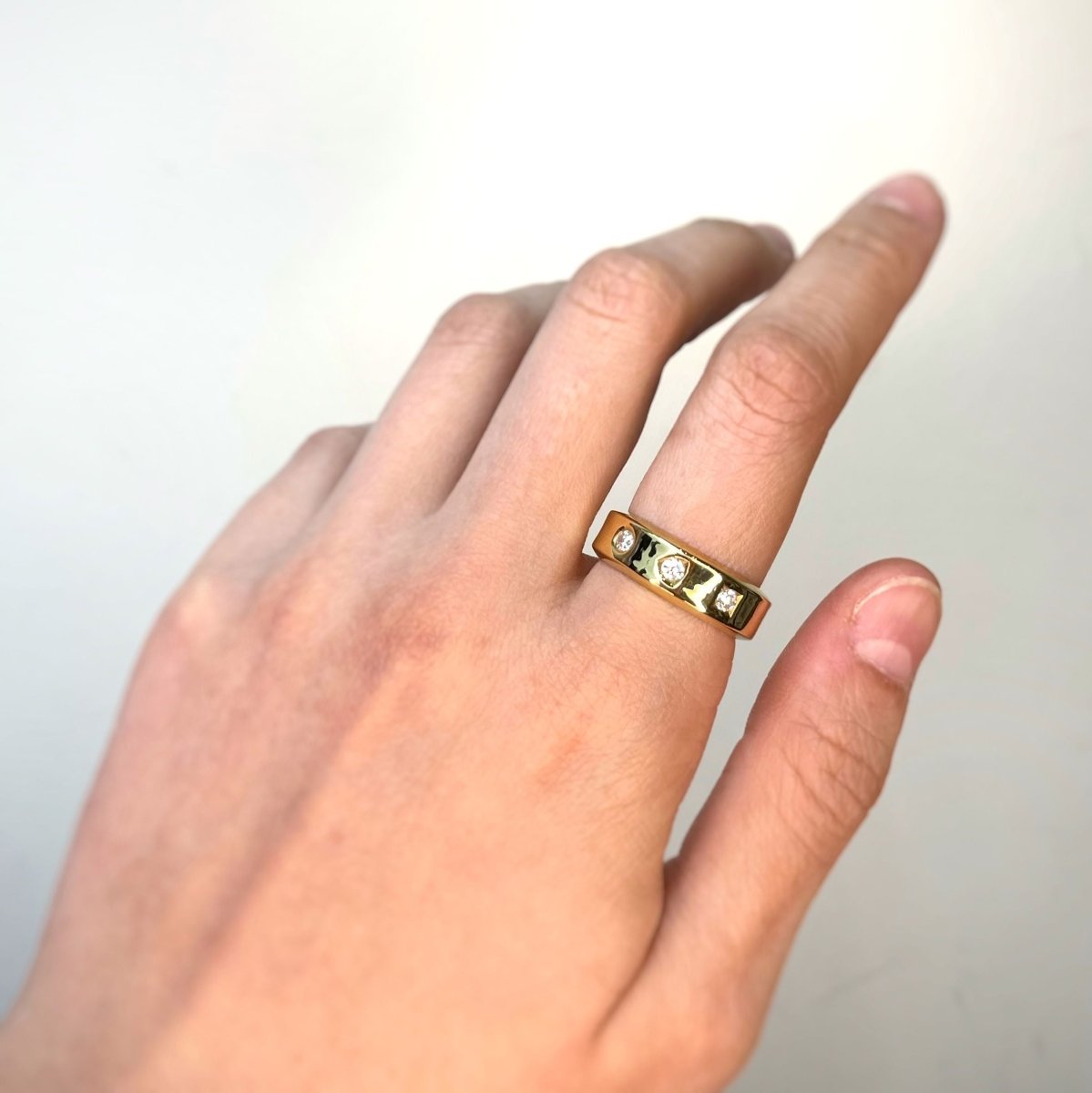 Bague - Or Et Diamants