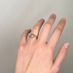 Bague - Or et diamants