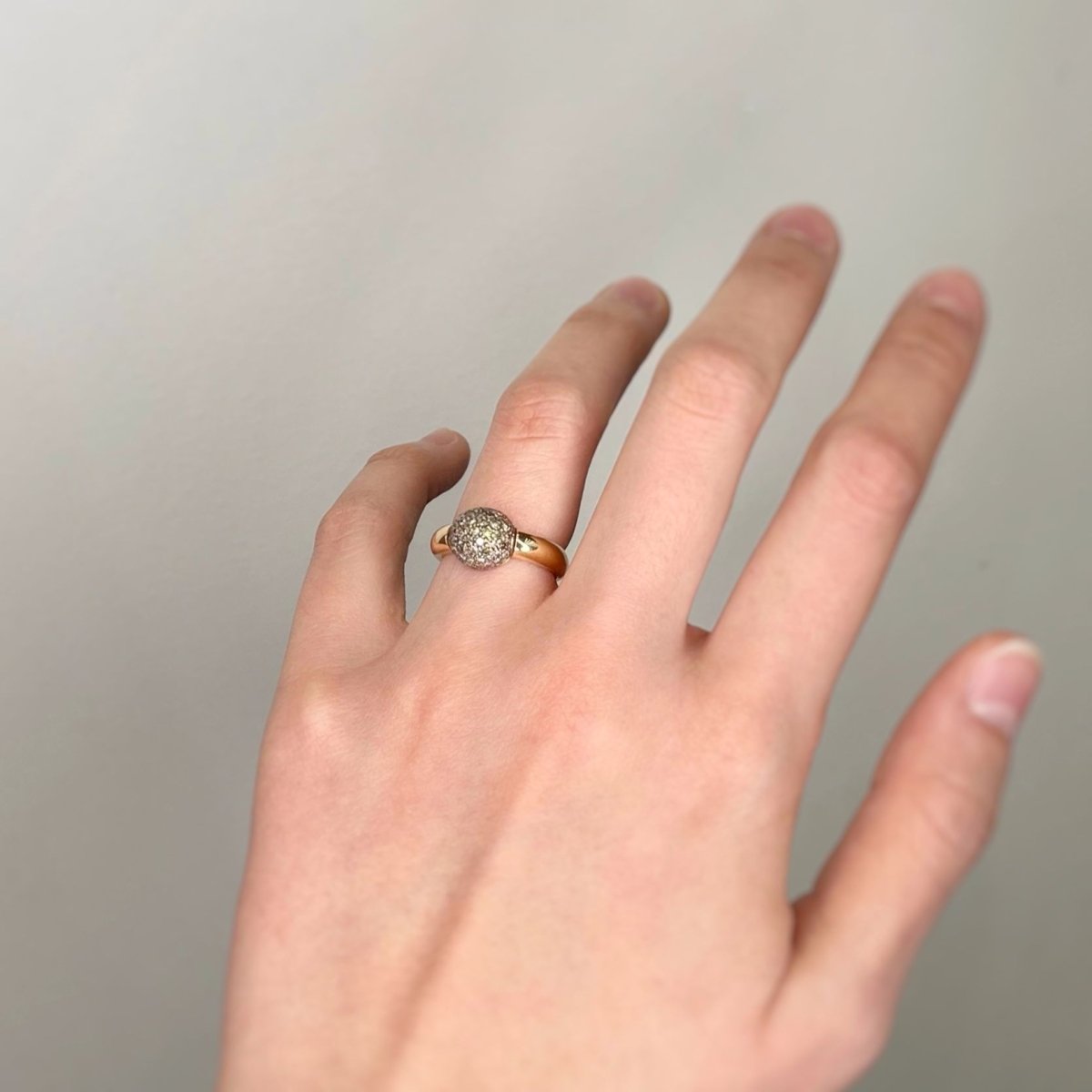 Bague - Or et diamants