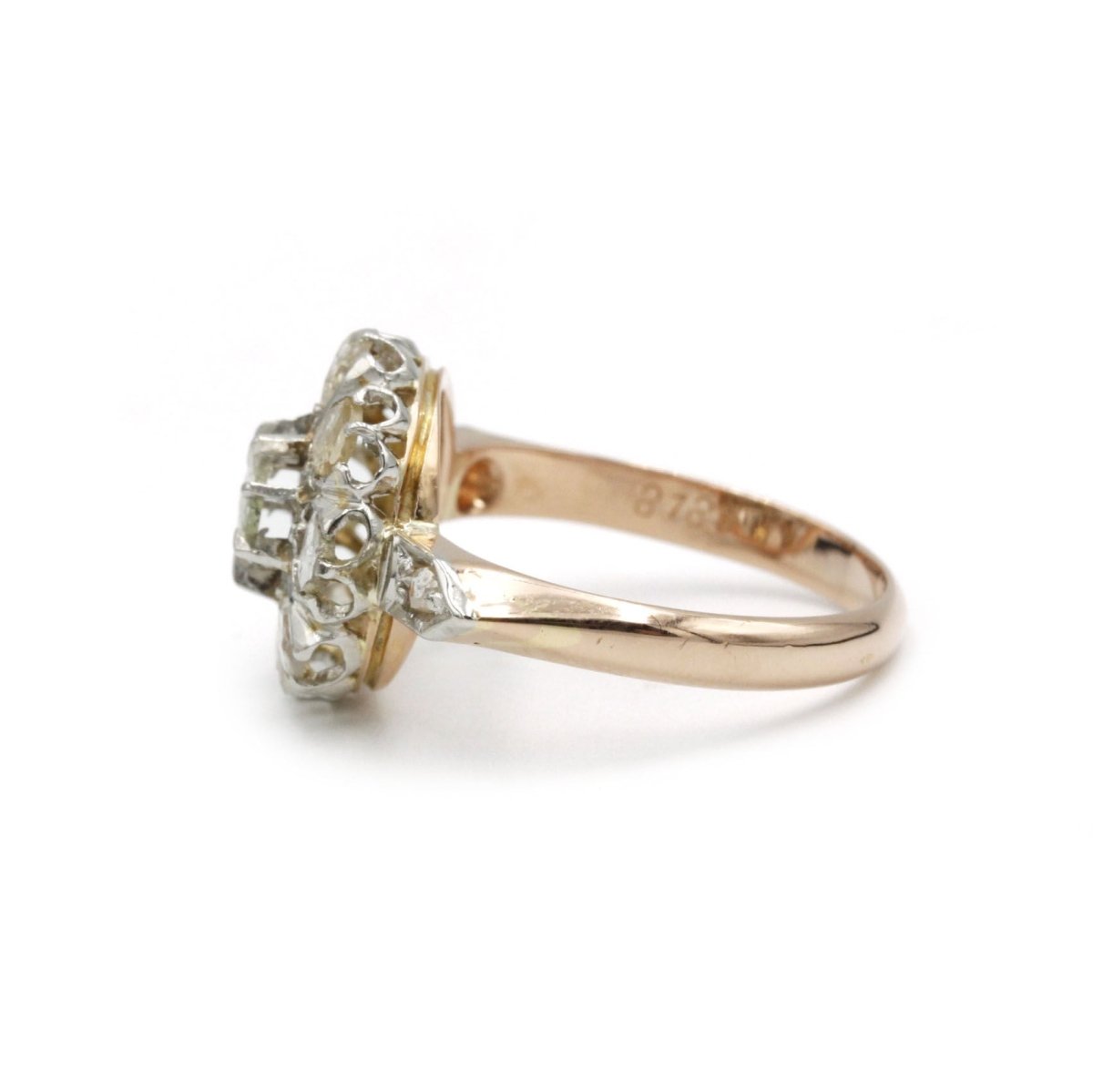 Bague - Or et diamants rose cut - Castafiore