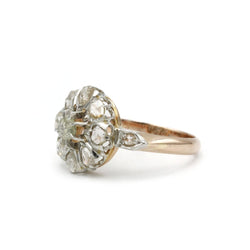 Bague - Or et diamants rose cut - Castafiore