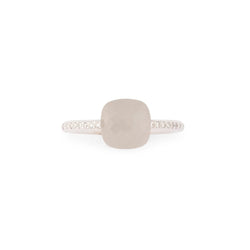 Bague or gris de la maison Pomellato,modèle Nudo - Castafiore