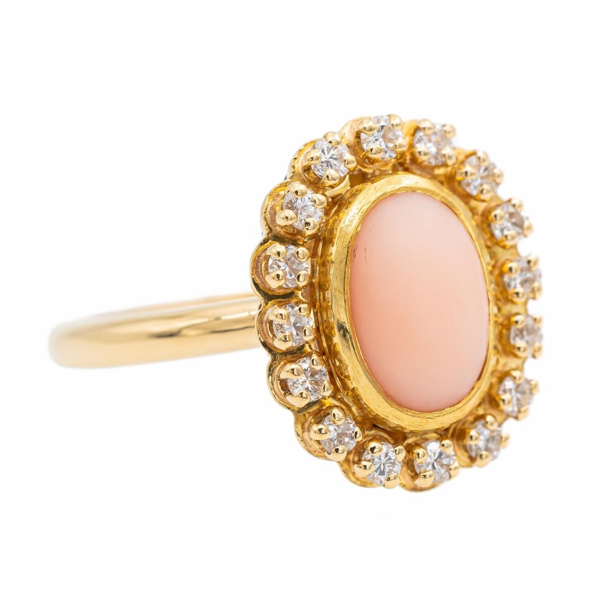 Bague Or jaune Corail - Castafiore