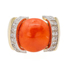 Bague Or jaune Corail - Castafiore