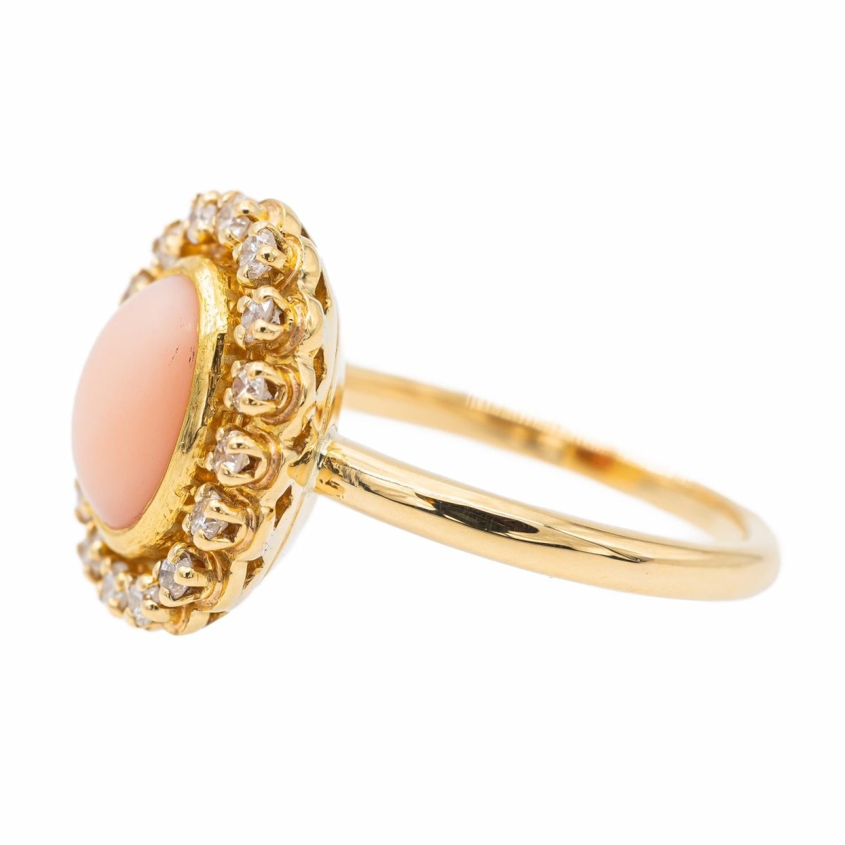 Bague Or jaune Corail - Castafiore