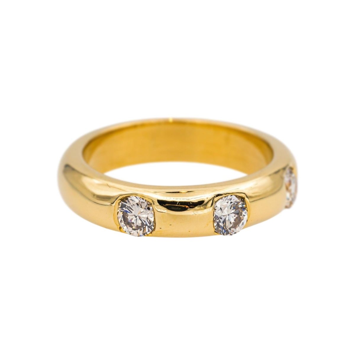 Bague Or jaune Diamant - Castafiore