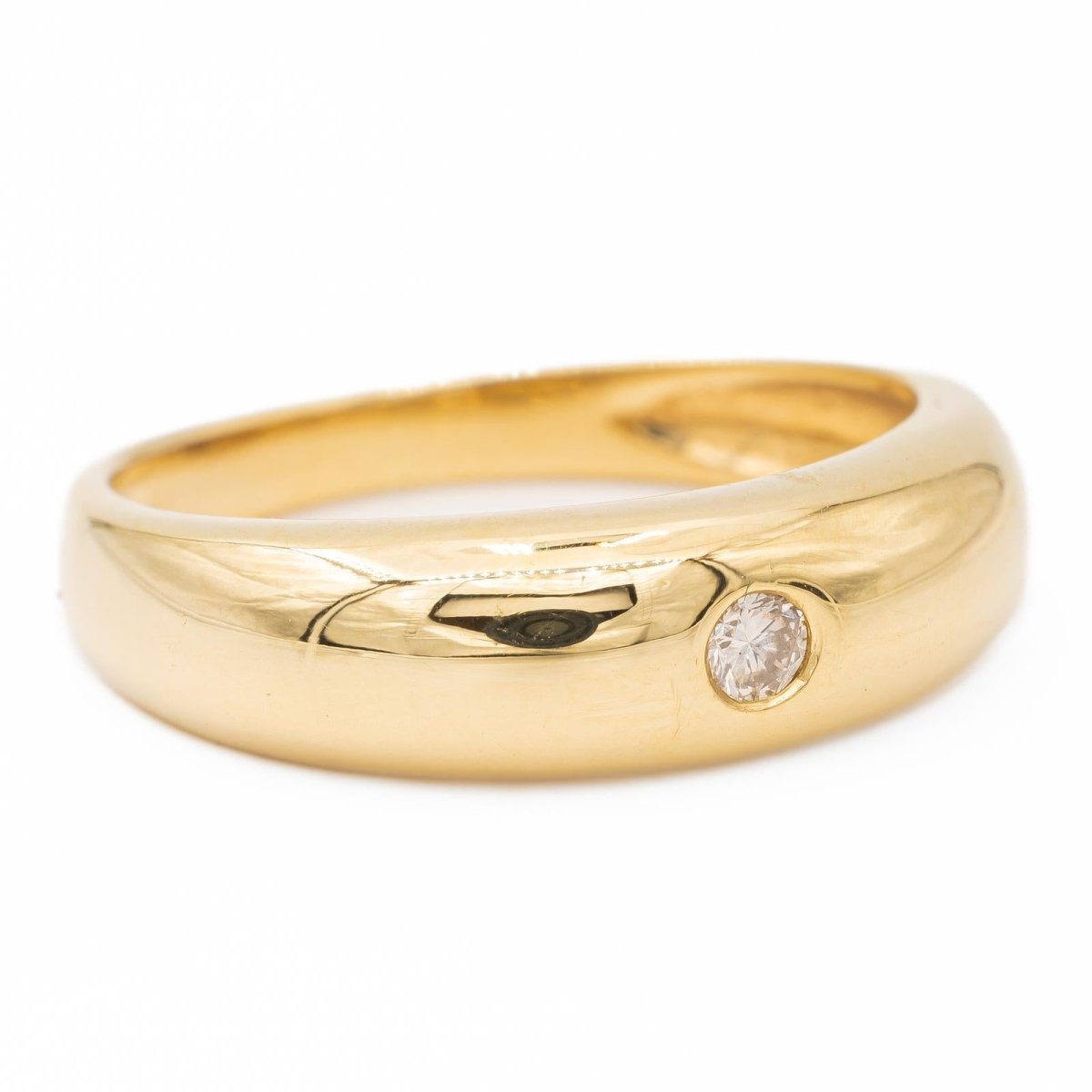 Bague Or jaune Diamant - Castafiore