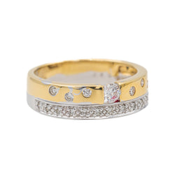Bague Or jaune Diamant - Castafiore