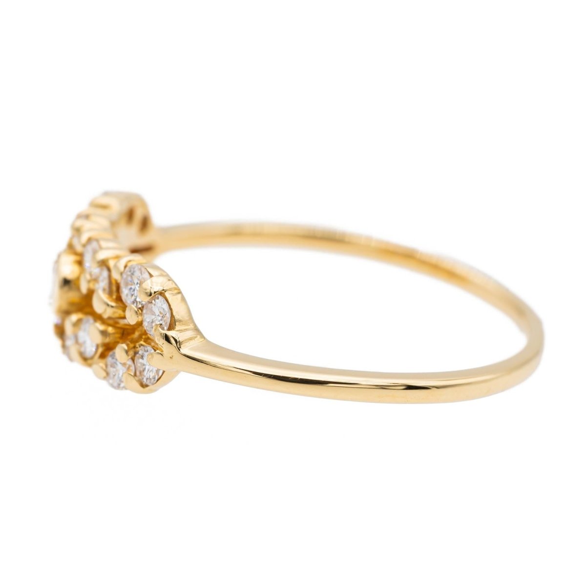 Bague Or jaune Diamant - Castafiore