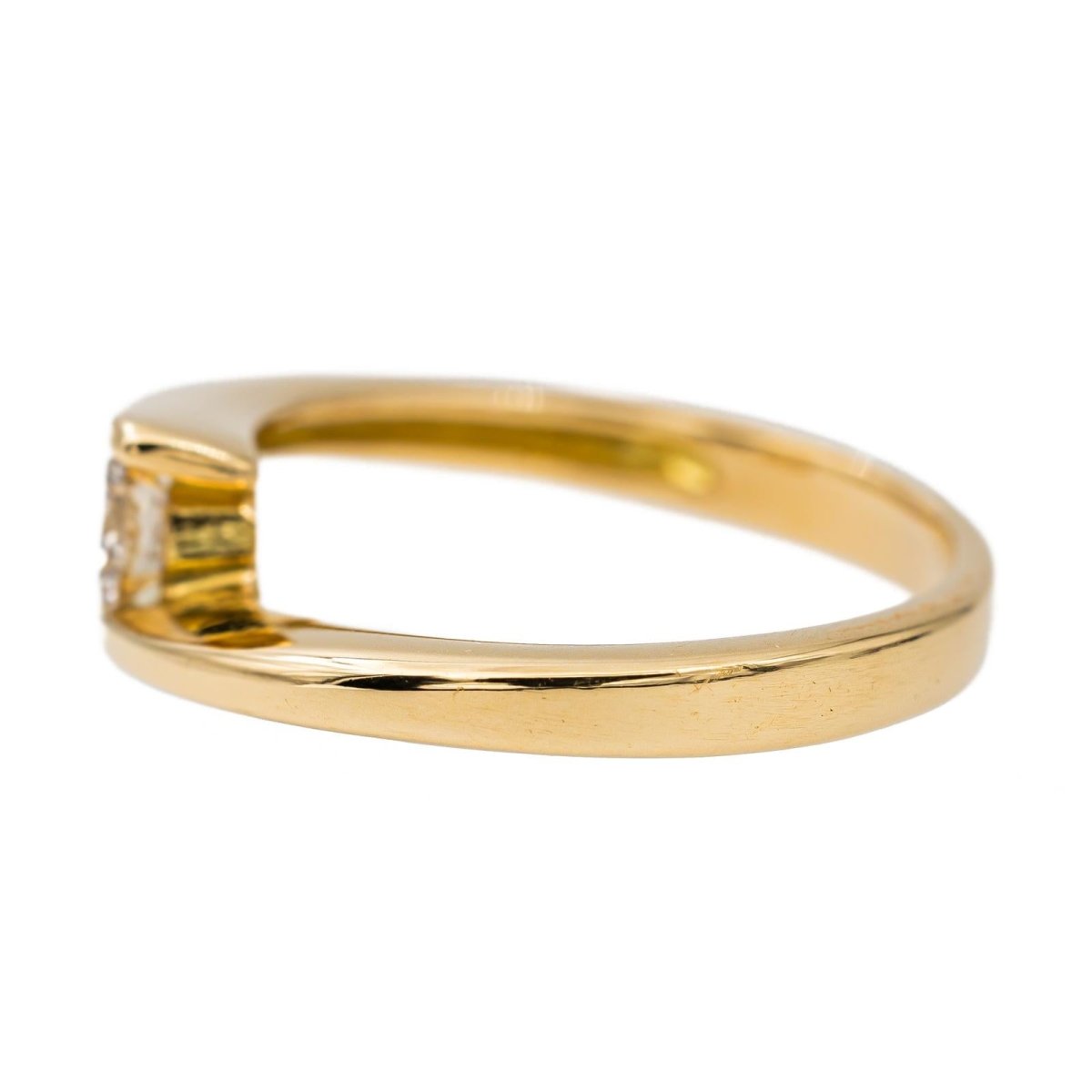 Bague Or jaune Diamant - Castafiore