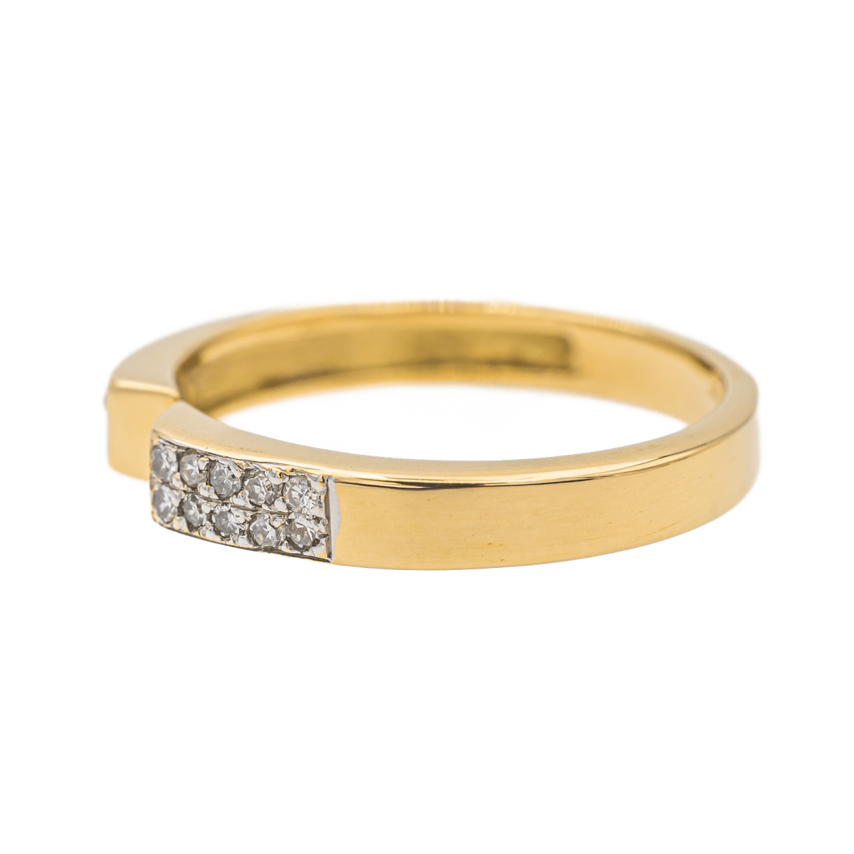 Bague Or jaune Diamant - Castafiore