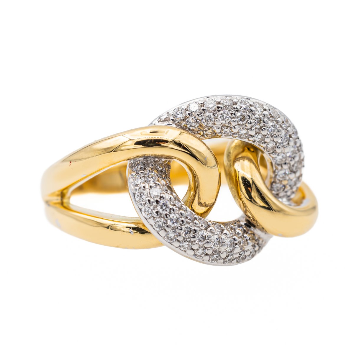 Bague Or jaune Diamant - Castafiore