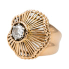 Bague Or jaune Diamant - Castafiore