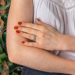 Bague Or jaune Diamant - Castafiore