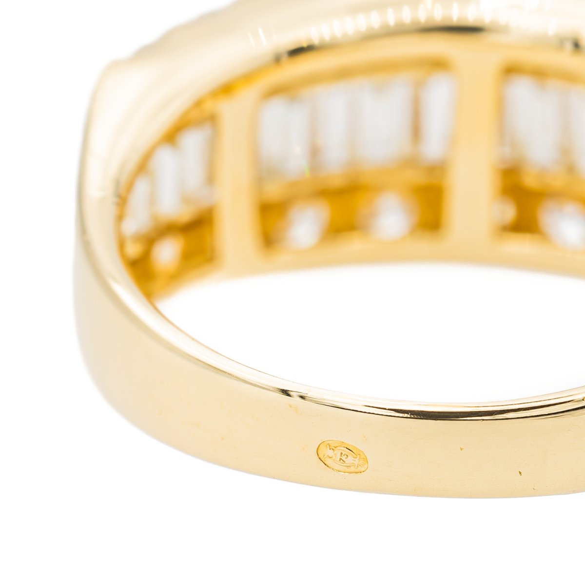 Bague Or jaune Diamant - Castafiore
