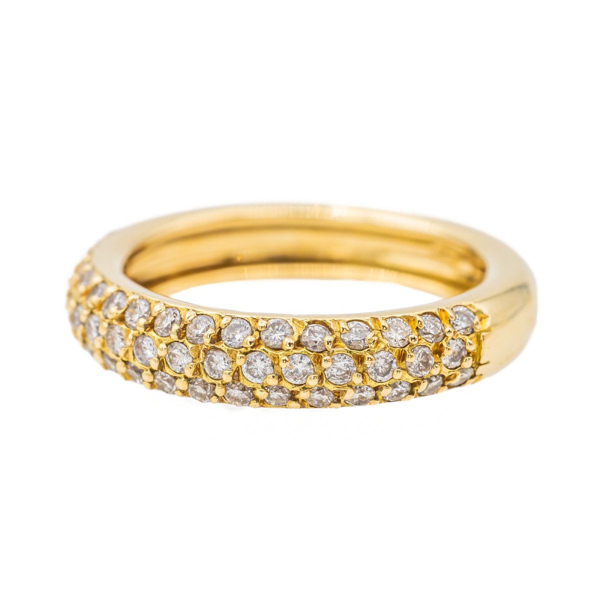 Bague Or jaune Diamant - Castafiore