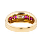 Bague Or jaune Diamant - Castafiore