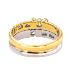 Bague Or jaune Diamant - Castafiore