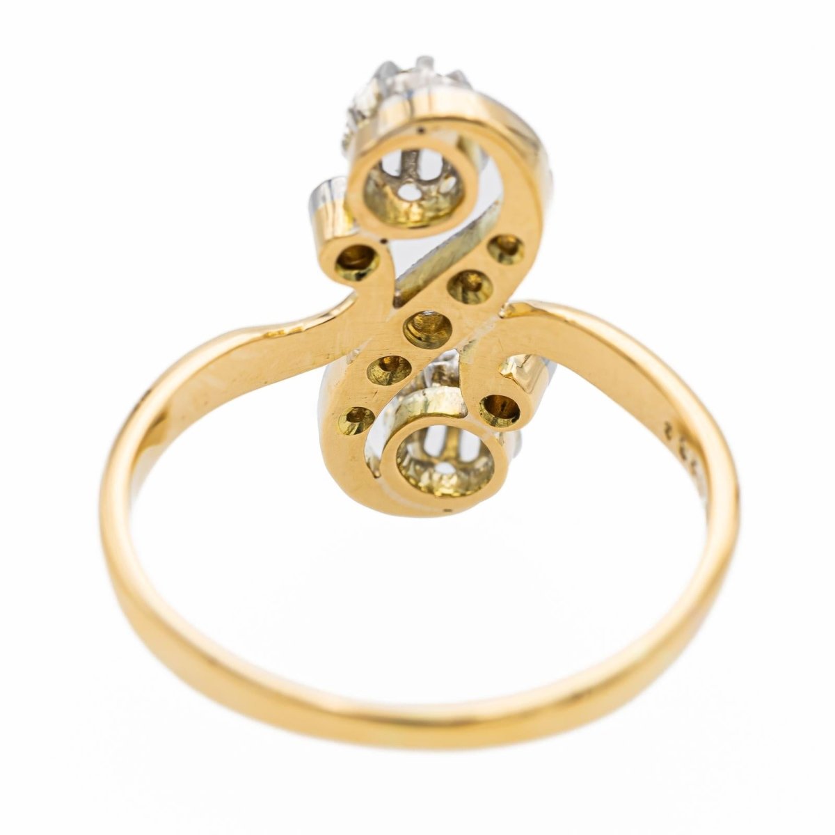 Bague Or jaune Diamant - Castafiore