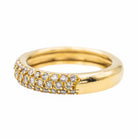 Bague Or jaune Diamant - Castafiore