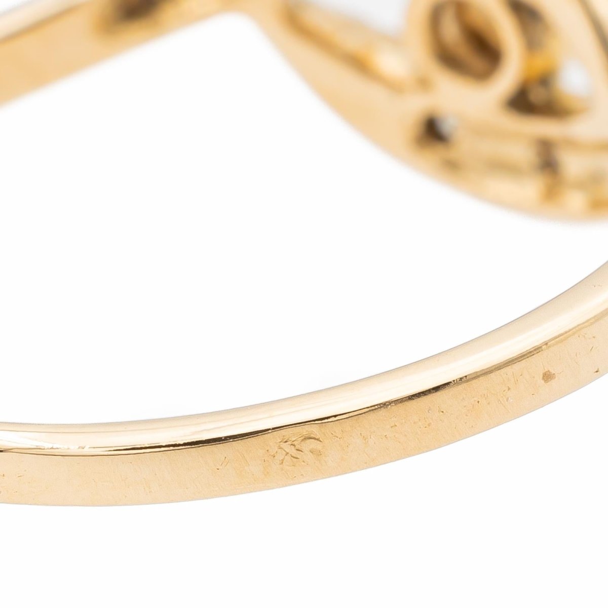 Bague Or jaune Diamant - Castafiore
